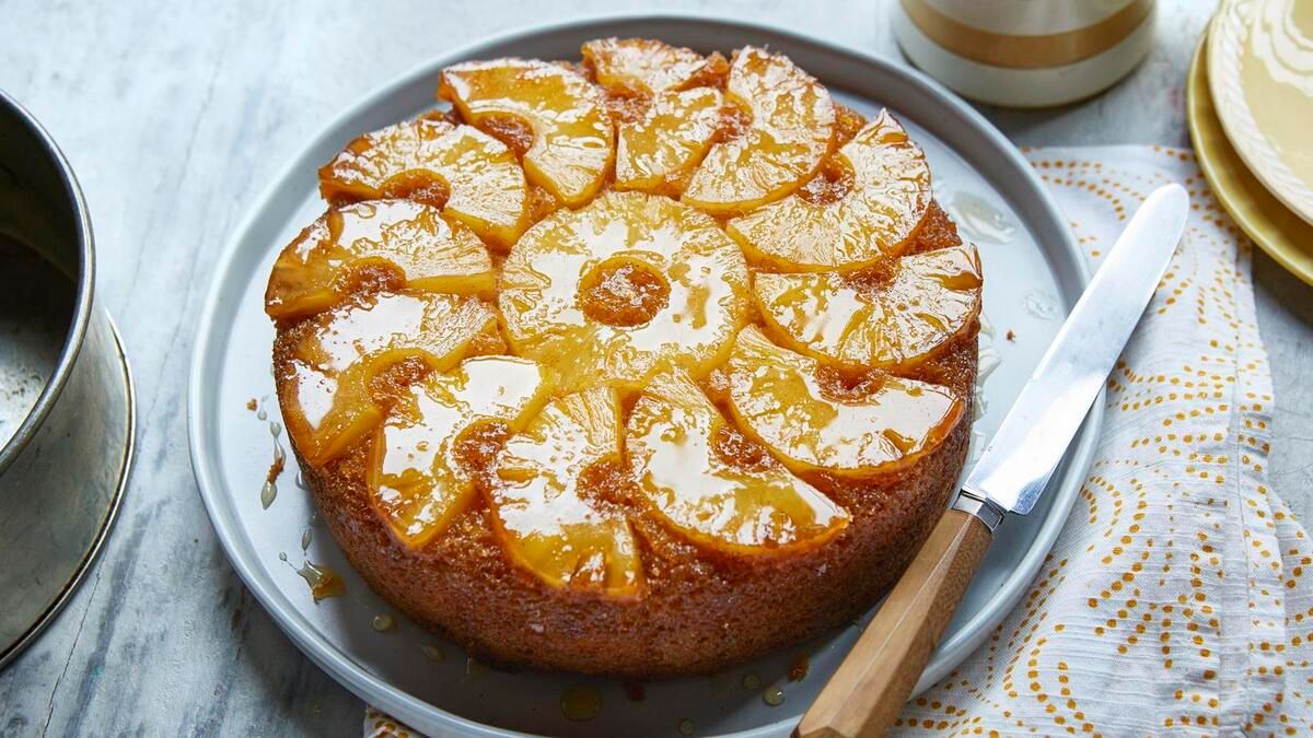 ananas-ondersteboven-taart-recept