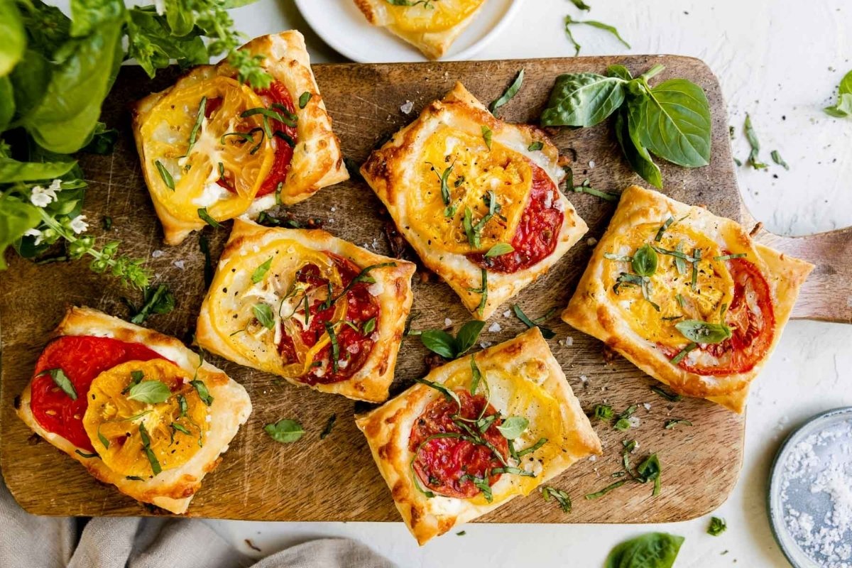 caprese-bladerdeegtaart-recept