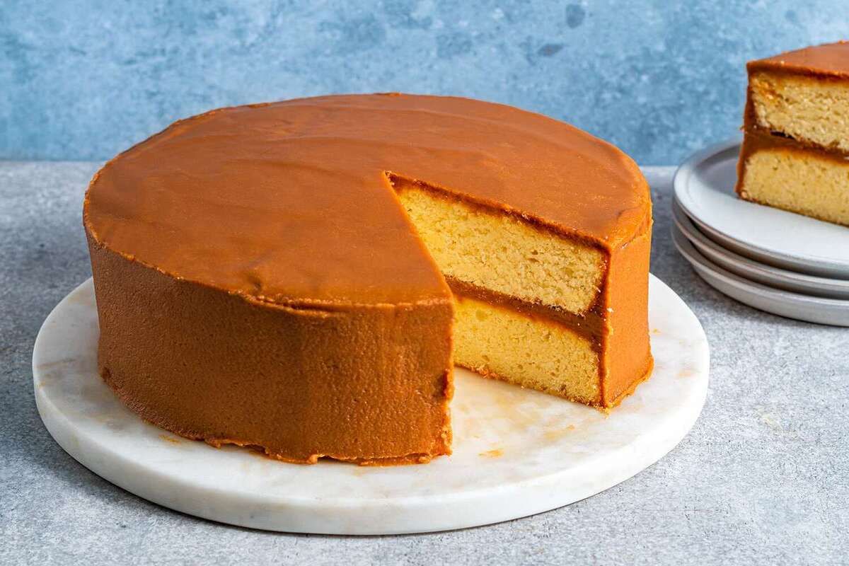 karamelcake-recept